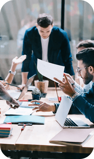 Team collaboration meeting